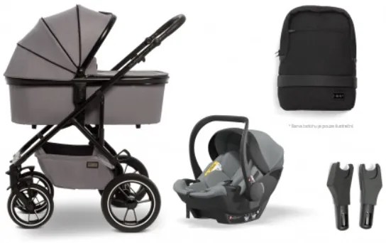 SET NUOVA KOMBI - Stone Grey (2-kombinácia)