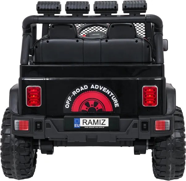 Elektrické autíčko Jeep BEAST 4x4 čierne