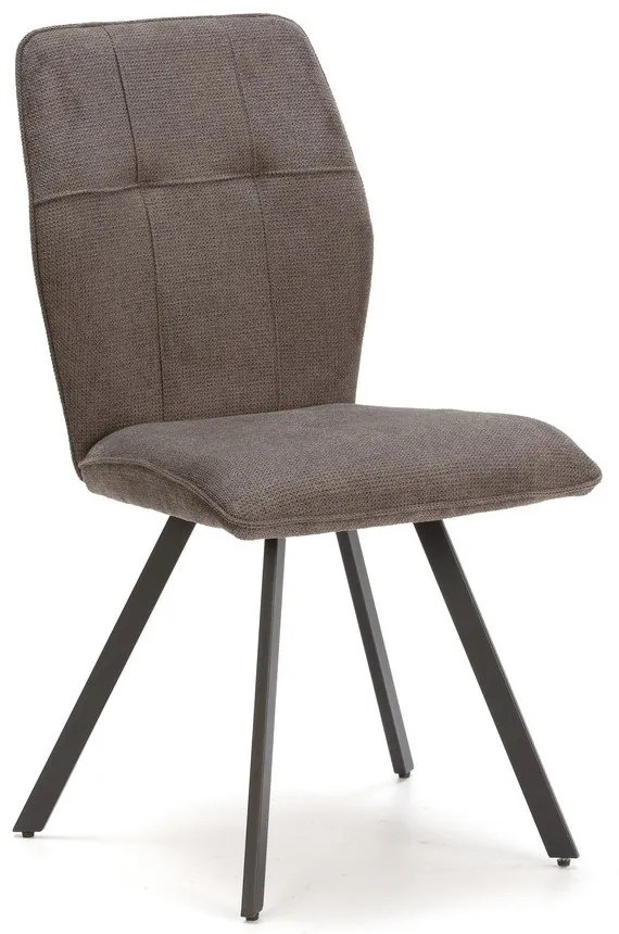 Tmavosivé jedálenské stoličky v súprave 4 ks Mery – Marckeric