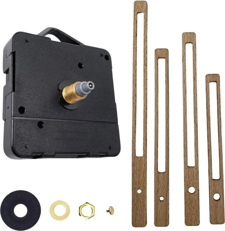 Minimalistické drevené ručičky s tichým chodom pre váš interiér | SENTOP R102