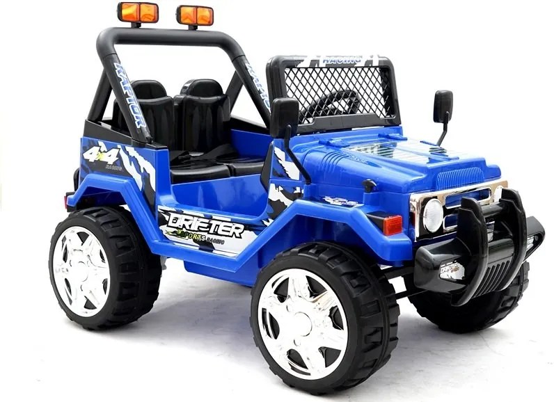 LEAN TOYS ELEKTRICKÉ AUTÍČKO JEEP S618 - MODRÉ - 2021 - 2x45W - 12V7Ah