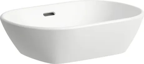 Laufen Lua umývadlo na dosku 50x35 cm otvor pre batériu, bez prepadu H8120830001121