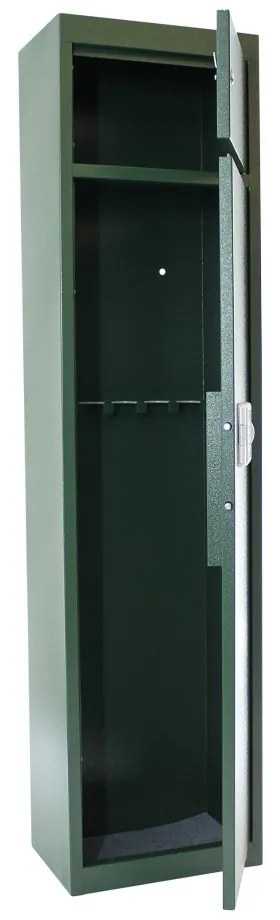 Skriňa na zbrane GUN 5EL - elektronický zámok, 1500x370x265 mm