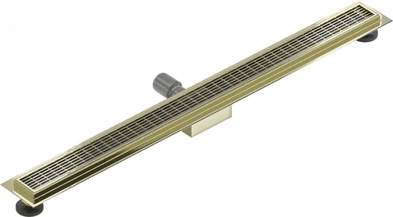 Mexen Flat M33 nerezový sprchový žľab 90 cm, zlatá, 1533090-15