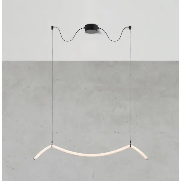 Markslöjd 108873 - LED stmievateľný luster na lanku MELT LED/13W/230V čierny