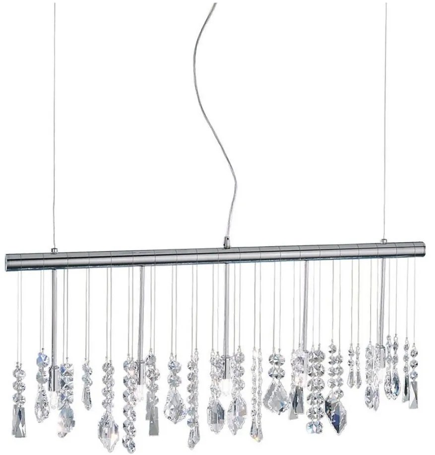 Kolarz 104.85.5 - Krištáľový luster na lanku STRETTA 5xG9/40W/230V lesklý chróm