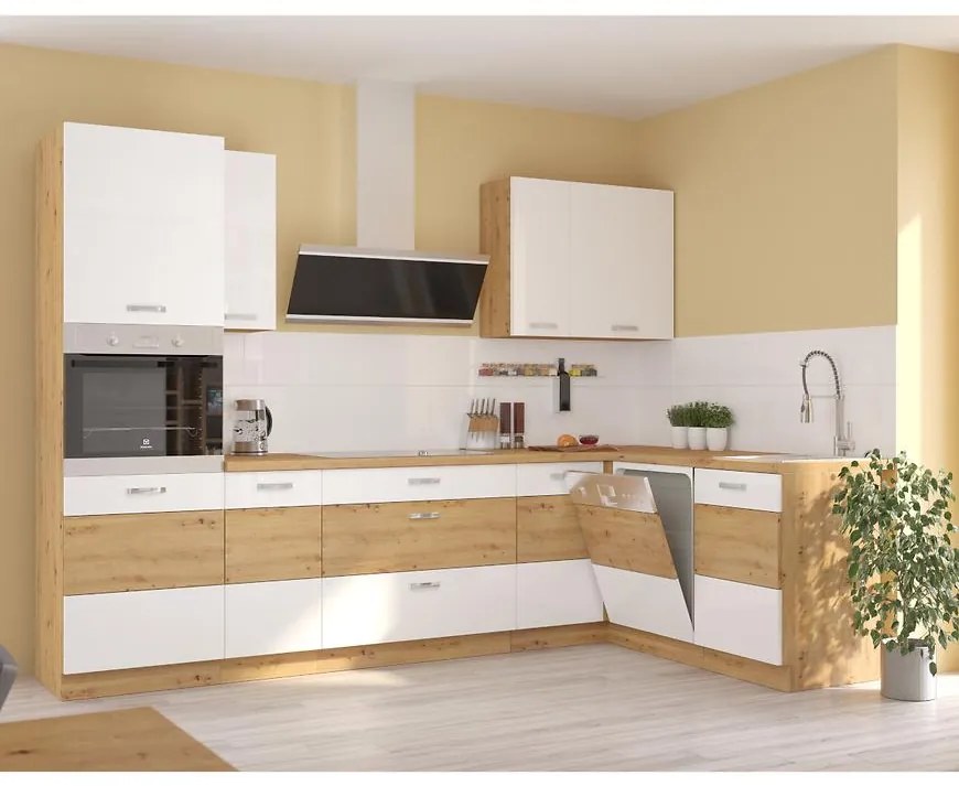 Rohová kuchynská linka Artisan 285x170