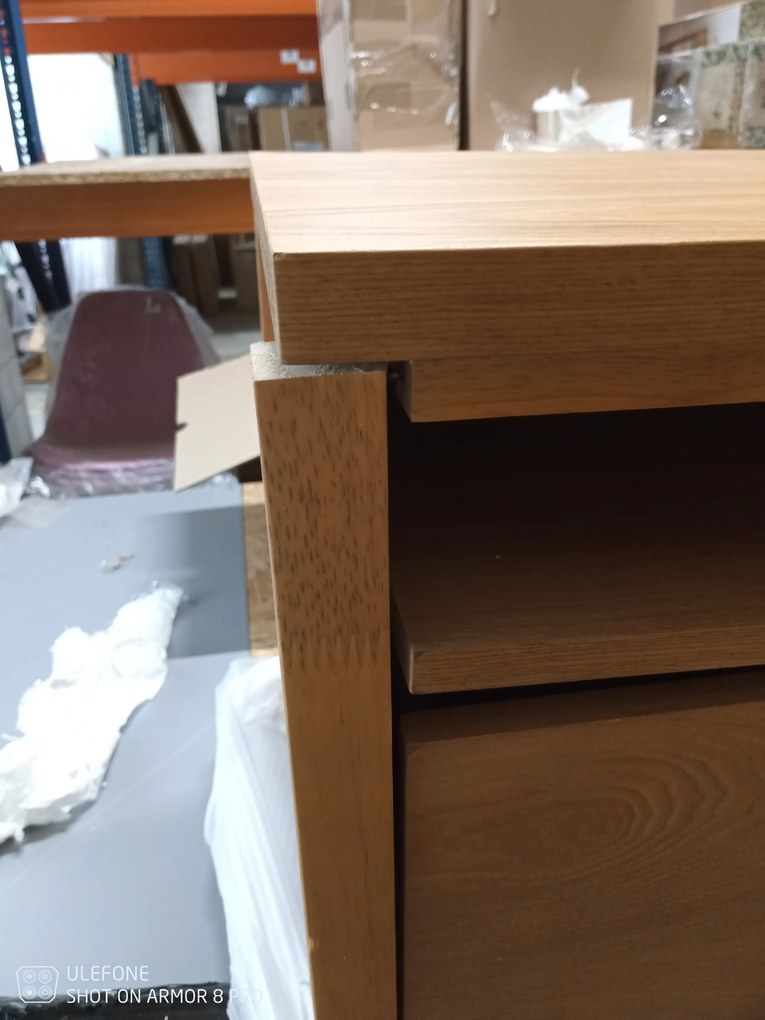 AKCIA Nočný stolík v dekore dub IRISUN II. akosť