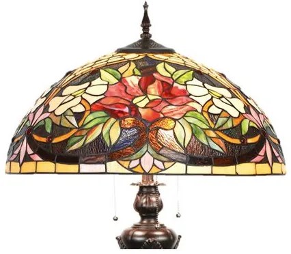 Luxury stojaca lampa Tiffany kolekcia LILY Ø50*166