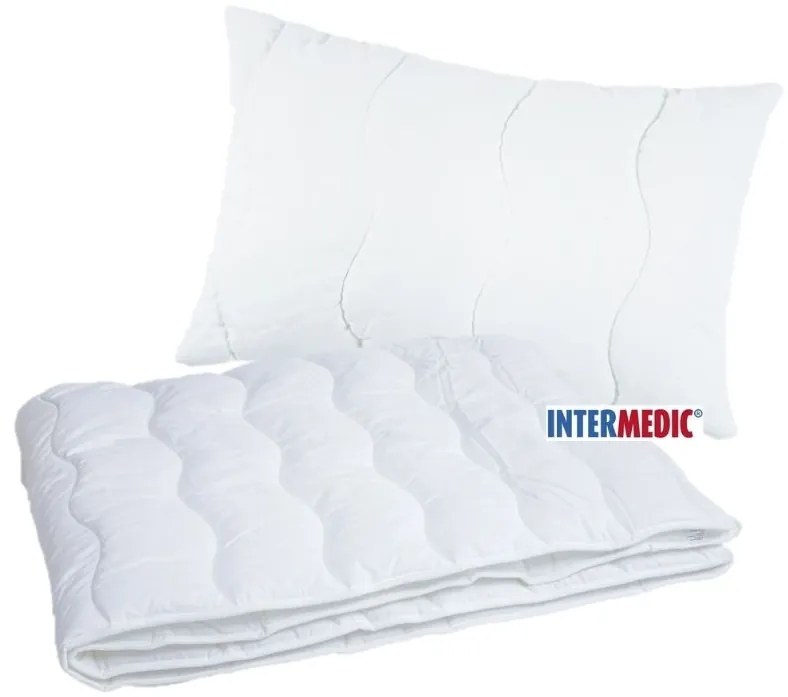 Letný Medical set paplón + vankúš – antialergický, pranie 95 °C Veľkosť: 140x220/70x90 cm