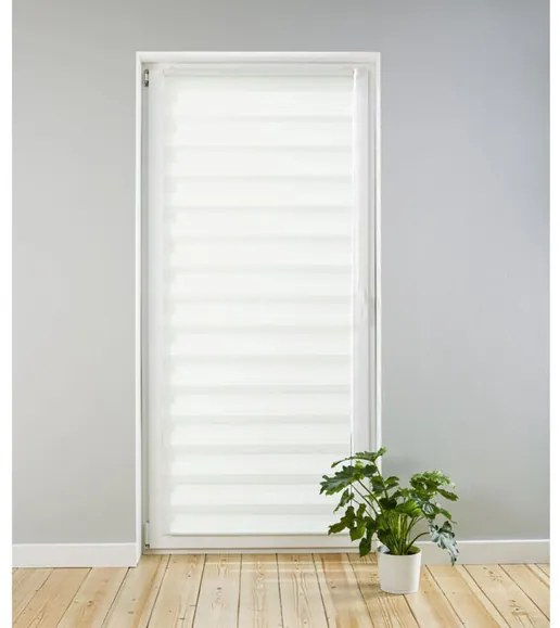 LIVARNO home Dvojitá roleta na dvere a nízko položené okná, 80 x 210 cm (biela) (100353505)