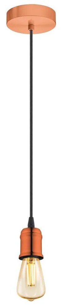 Eglo 32539 - Luster na lanku YORTH 1xE27/60W/230V