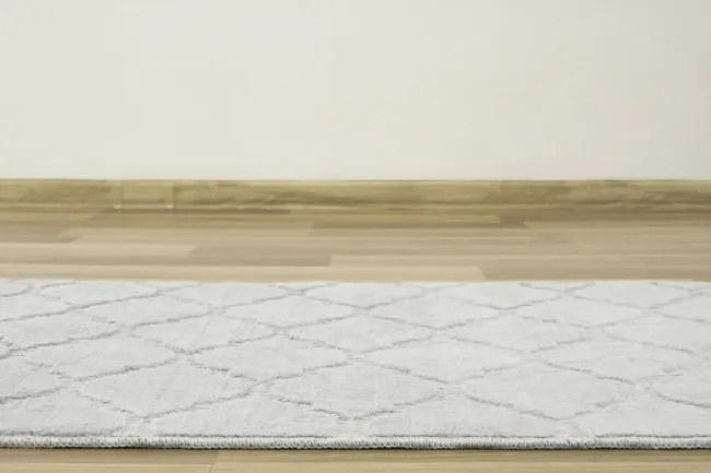 Protišmykový kúpelňový koberček Luxury sivý