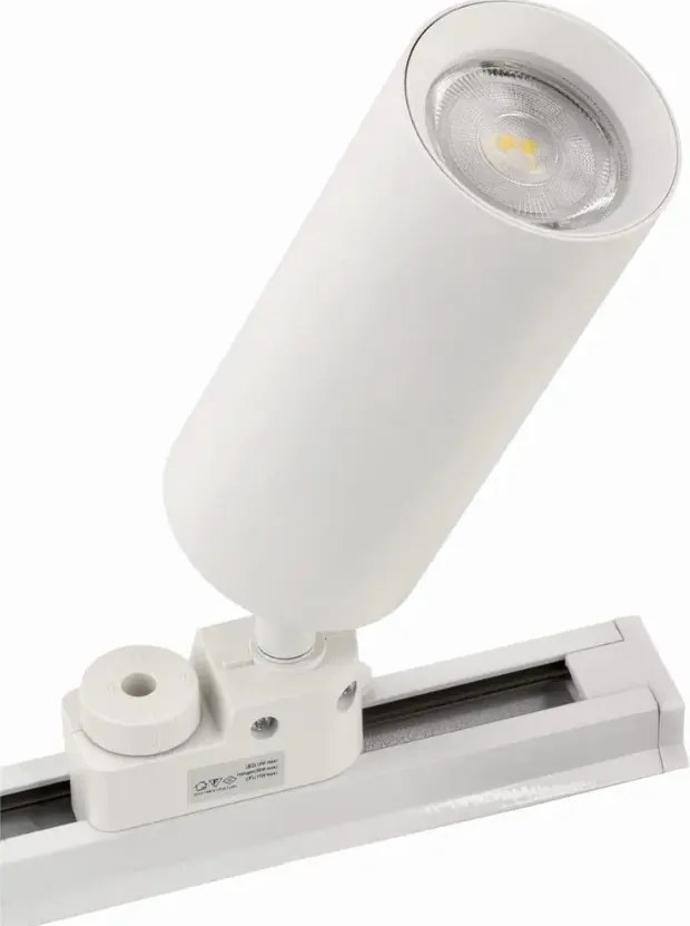 LED koľajnica 2m + 4x GU10 bodové žiarovky - sada