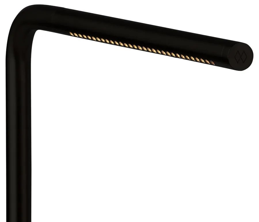 Čierna kovová LED stmievateľná stolová lampa (výška 46 cm) Omni Table – UMAGE