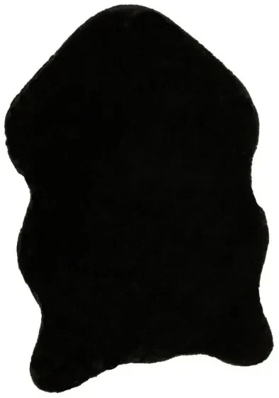 Koberček Shaggy Rabbit 507800 čierny
