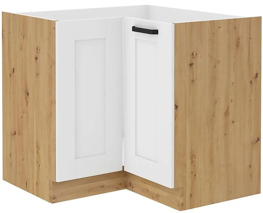 Skrinka Do Kuchyne Luna Biely/Artisan 90x90 Nd 2f Bb