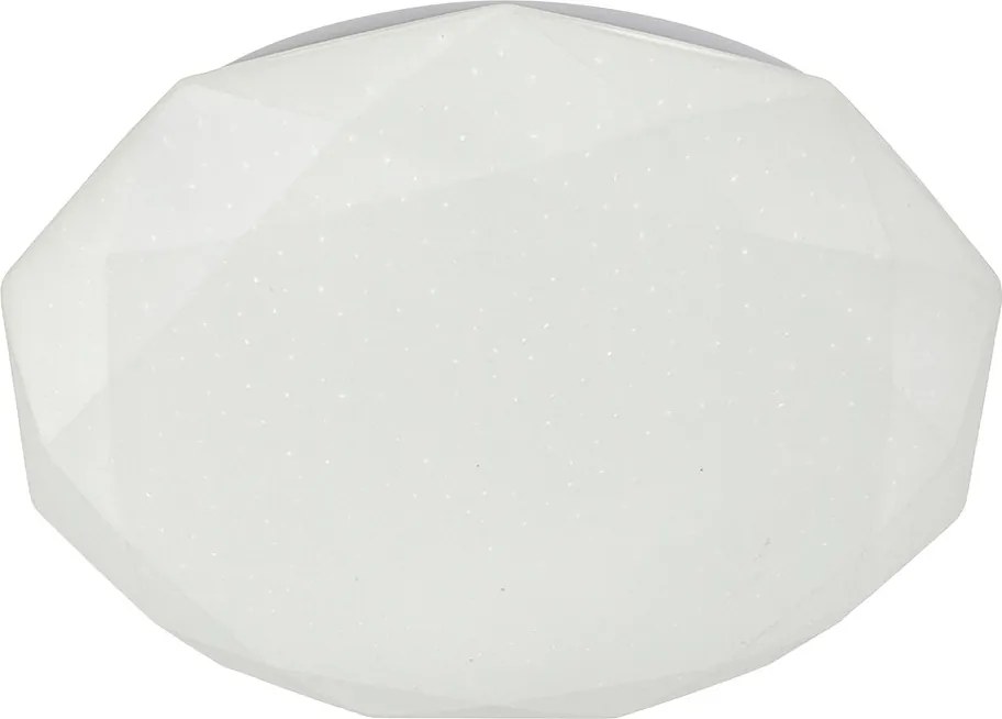 Stropné LED svietidlo Hex, 1x LED 72w, 3000-6000k, (fi 50 cm), w, s ovládačom