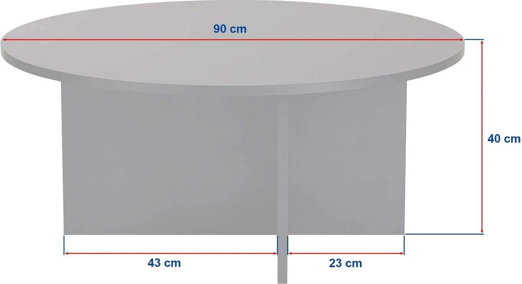 Konferenčný stolík Soli (tmavé drevo). Akcia -18%. Vlastná spoľahlivá doprava až k Vám domov. 1145586