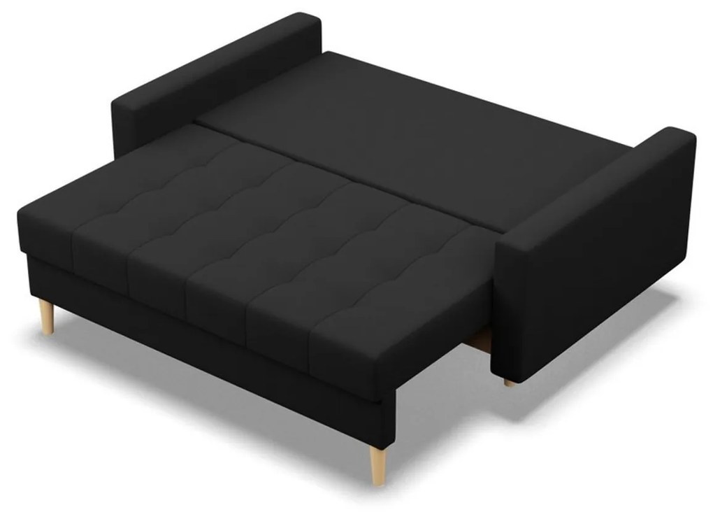 Rozkladacia pohovka OSLO model 2 Čierná
