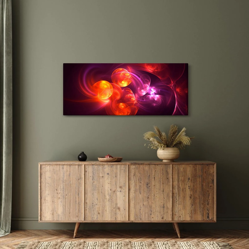 Obraz modernej abstrakcie (120x50 cm)