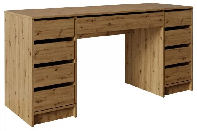 Toaletný stolík Heranor  (dub artisan). Vlastná spoľahlivá doprava až k Vám domov. 1122255