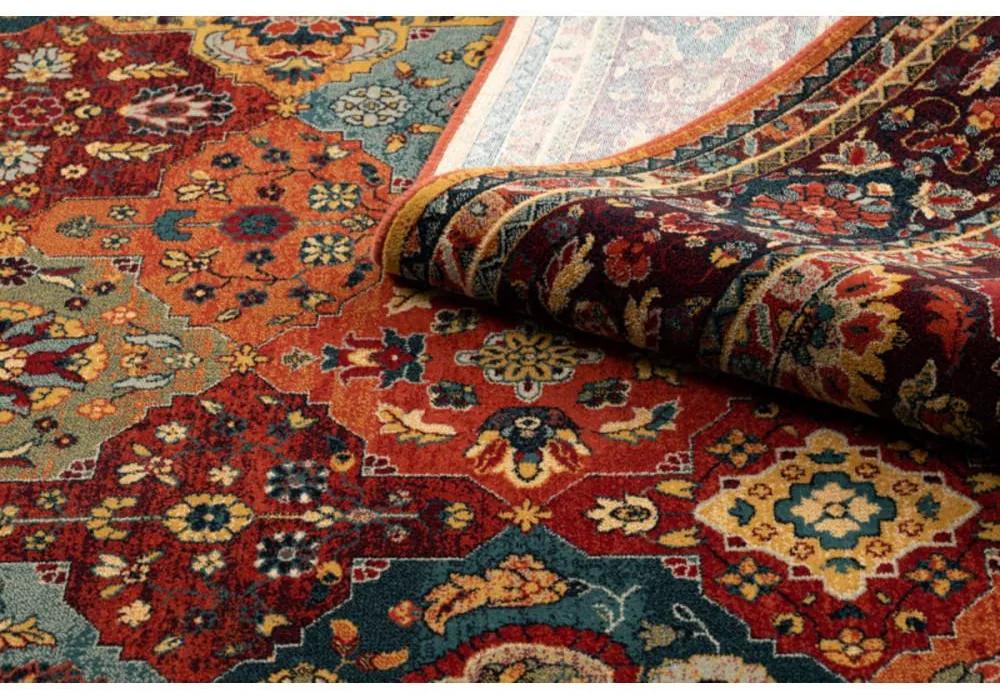 Vlnený kusový koberec Samari rubínový 235x350cm