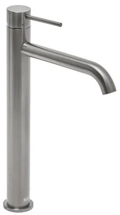 Vysoká umývadlová batéria SAT Aurum bez výpuste brúsený gun metal SATBAUR285BGM