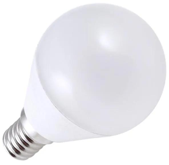 LED žiarovka E14, 5W, 6000K, 440lm, miniglobe