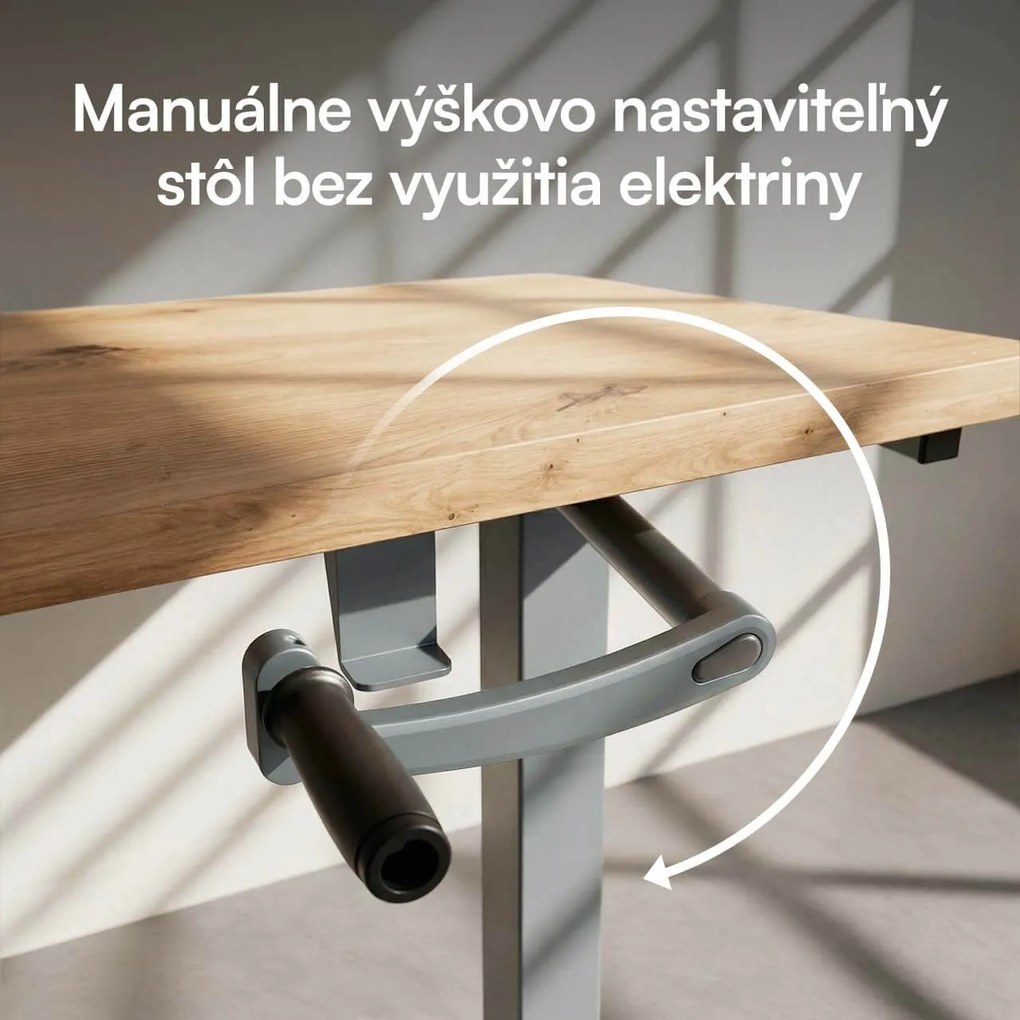 Liftor Entry výškovo nastaviteľný polohovateľný stôl