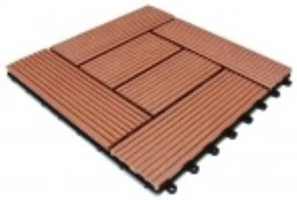 Terasová dlažba WPC 44 ks 4m² mozaiková podlaha