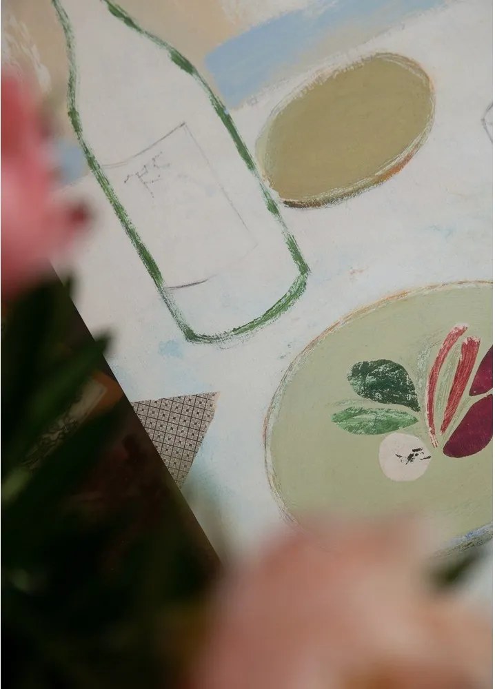 Plagát 30x40 cm Fleurs Jaunes – Max Ososki – The Poster Club