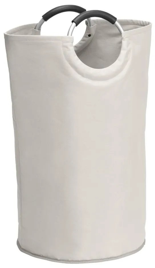 WENKO 3440001100 - Kôš na bielizeň STONE 38x72 cm béžová/strieborná/čierna