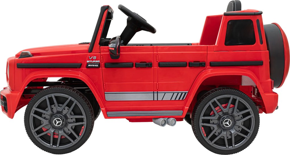 Ramiz Mercedes AMG G63 pre deti Červená + diaľkové ovládanie
