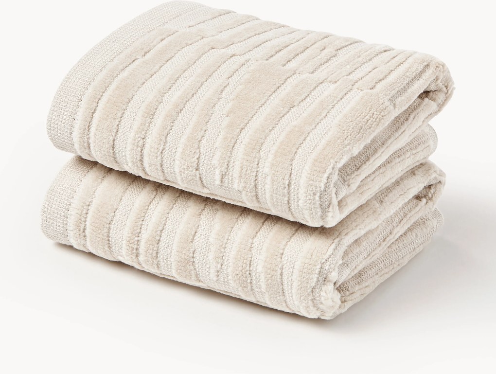 Zamatový uterák Petra, rôzne veľkosti