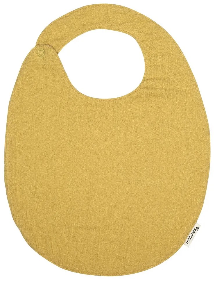 Žltý mušelínový podbradník Kindsgut Oslo