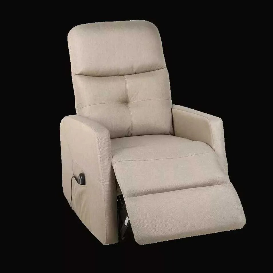 LuxuryForm DESIGN Elektricky polohovateľné televízne kreslo SEMIR - béžové