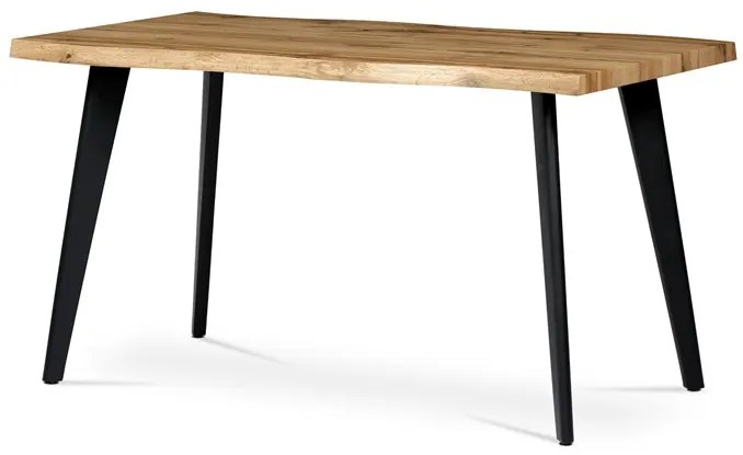 BONTEC Jedálenský stôl 140x80cm, mdf, divoký dub, HT-840 OAK Farba: Prírodné