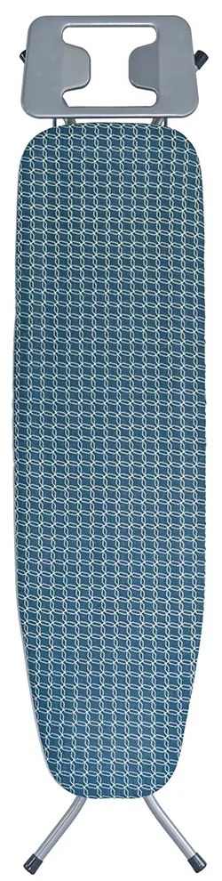 Erga Model 103, žehliaca doska 125x33,5x87 cm, strieborná-modrý vzor, ERG-SEP-10DESPRMOD103