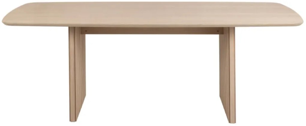 Jedálenský stôl CHRISTO 220 cm bielený dub