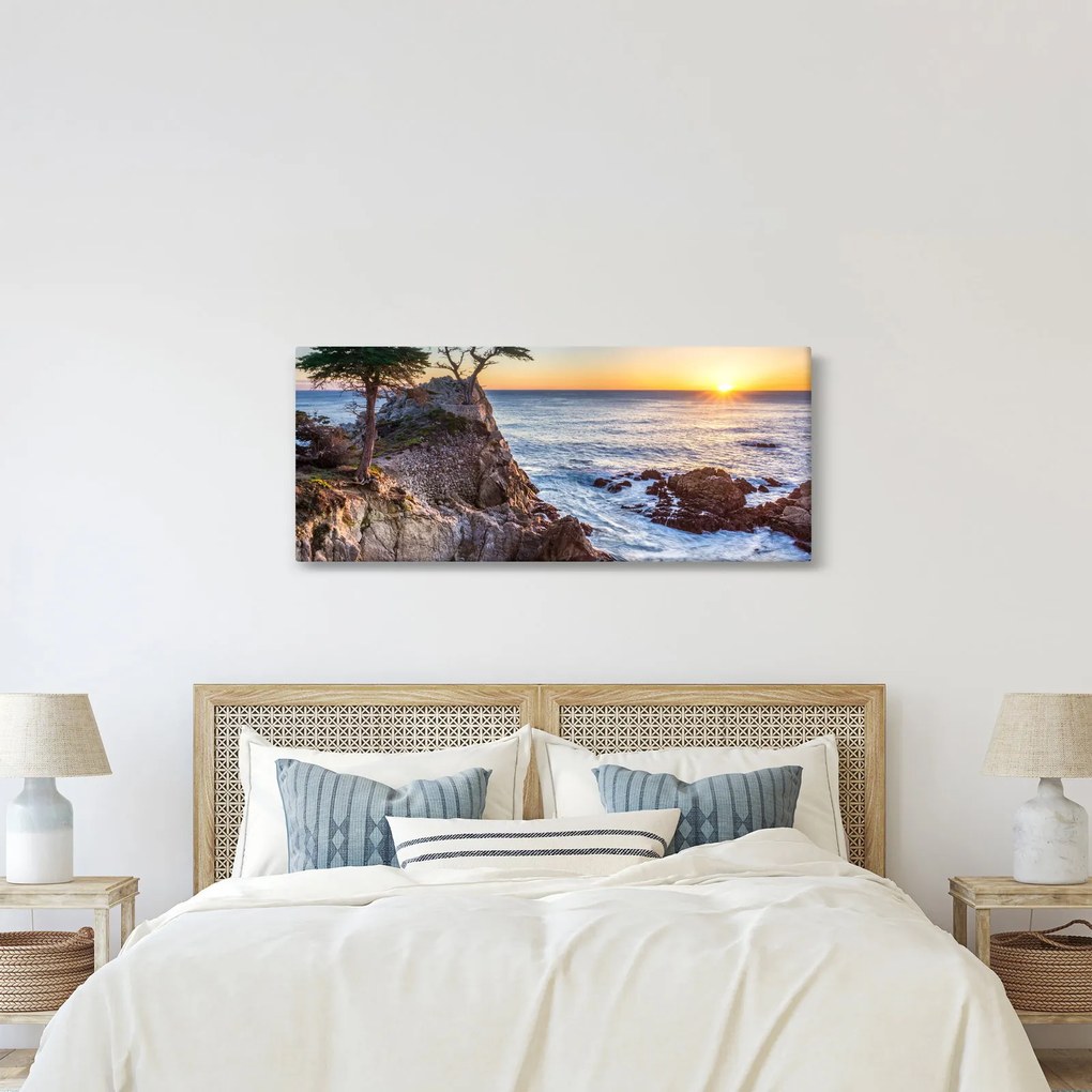 Obraz - Pacifické pobrežie (120x50 cm)