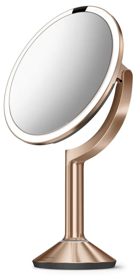 Kozmetické zrkadlo s osvetlením/zväčšovacie (5x) ø 20 cm Sensor Trio – simplehuman