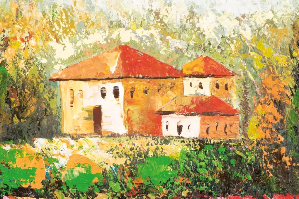 Autronic - Obraz - plátno - olejomaľba - krajinka - DOR041