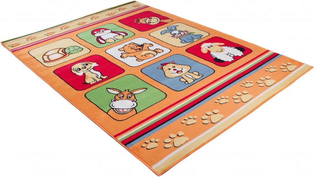 TA Koberec H059B ORANŽOVÝ KINDER CFV