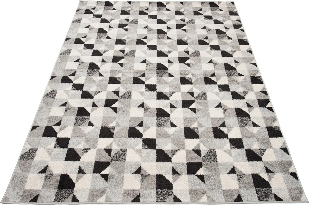 TA Koberec C942C TMAVO_ŠEDÁ/ANTRACITOVÁ AZÚROVÁ Rozmer: 200x290 cm