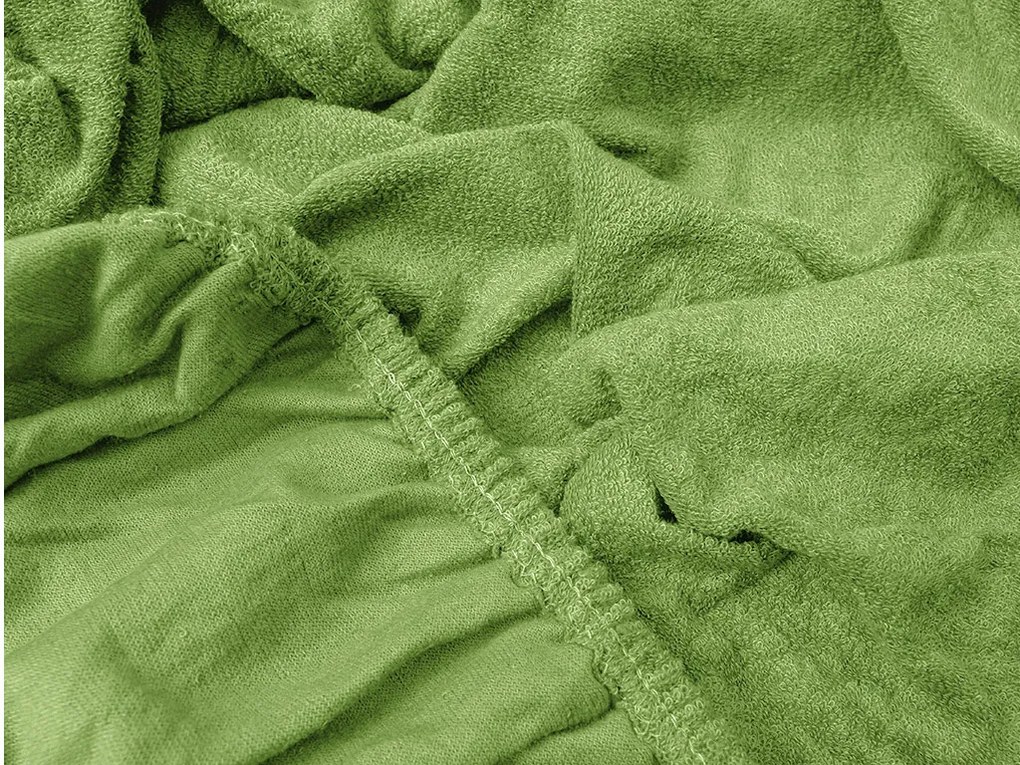 Froté plachta EXCLUSIVE zelená 200x220 cm