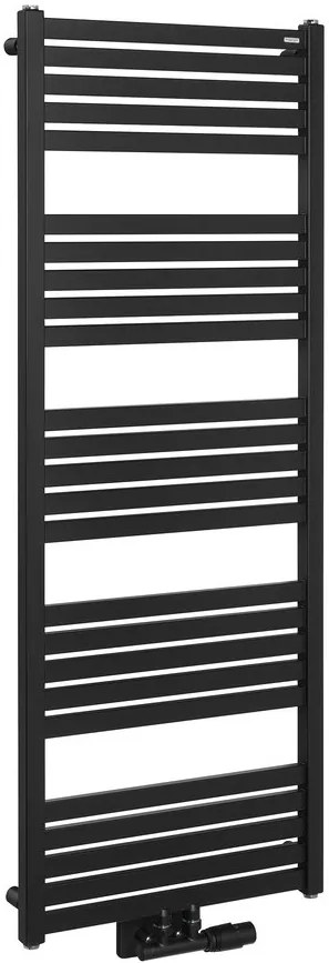 Bruckner Bruckner, GRUNT vykurovacie teleso 500x1330 mm, stredové pripojenie, čierna matná, 600.122.6