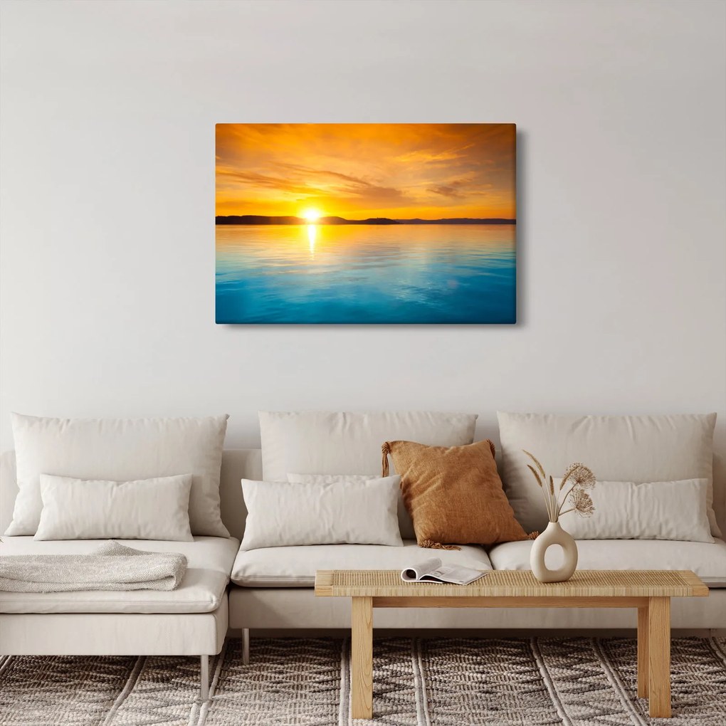 Obraz východu slnka (90x60 cm)