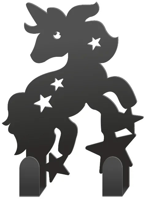 Detský vešiak na stenu JEDNOROŽEC