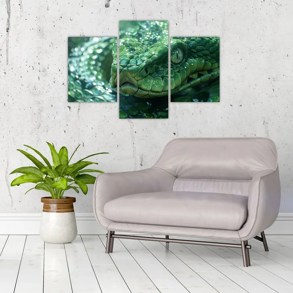Obraz - Portrét hada (90x60 cm)